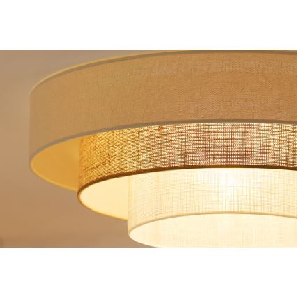 Brilagi - LED Stropní svítidlo DENVER LUNETA LED/12W/230V pr. 60 cm 3000K/4000K/6400K béžová/krémová