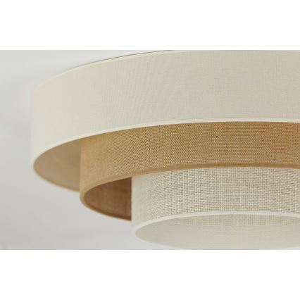 Brilagi - LED Stropní svítidlo DENVER LUNETA LED/12W/230V pr. 60 cm 3000K/4000K/6400K béžová/krémová