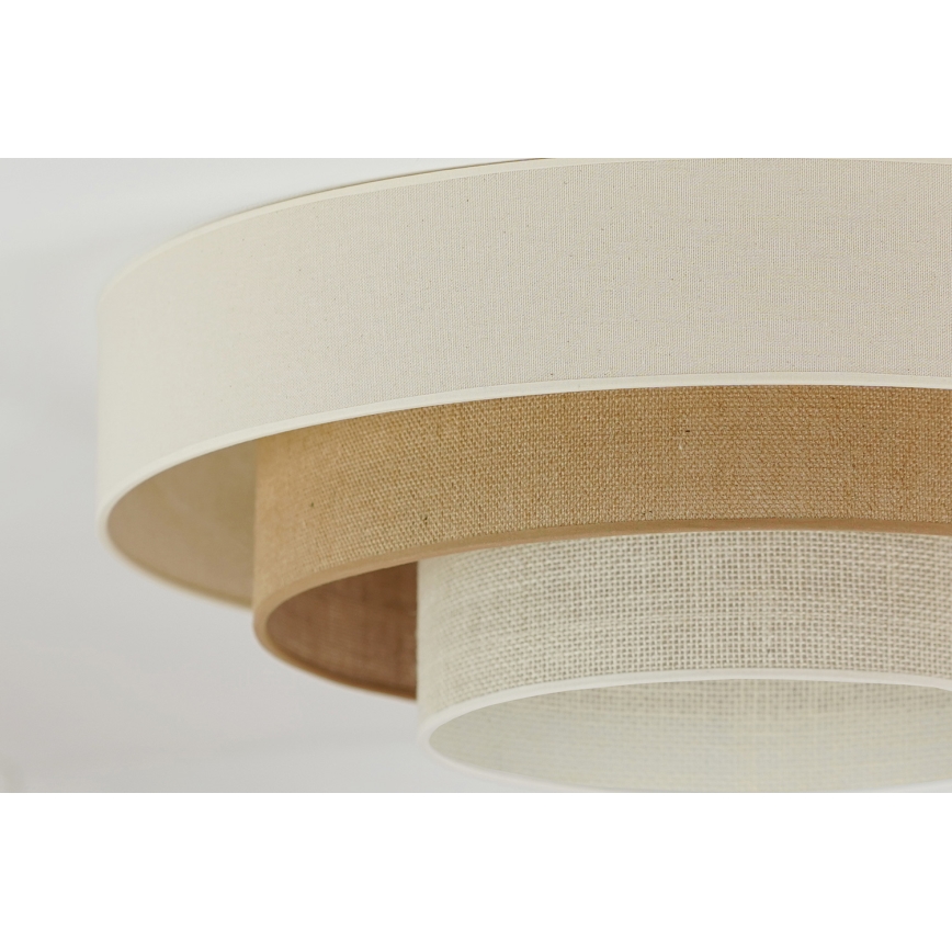 Brilagi - LED Stropní svítidlo DENVER LUNETA LED/12W/230V pr. 60 cm 3000K/4000K/6400K béžová/krémová