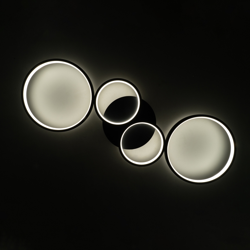 BRILAGI - LED Stropní svítidlo ECHO LED/40W/230V 4000K 32x90 cm černá