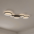 BRILAGI - LED Stropní svítidlo ECHO LED/60W/230V 4000K 45x110 cm černá