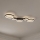 Brilagi - LED Stropní svítidlo ECHO LED/60W/230V 4000K 45x110 cm černá