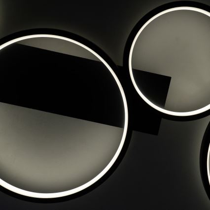 Brilagi - LED Stropní svítidlo ECHO LED/60W/230V 4000K 45x110 cm černá