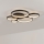 Brilagi - LED Stropní svítidlo ECHO LED/60W/230V 4000K 50x57 cm černá