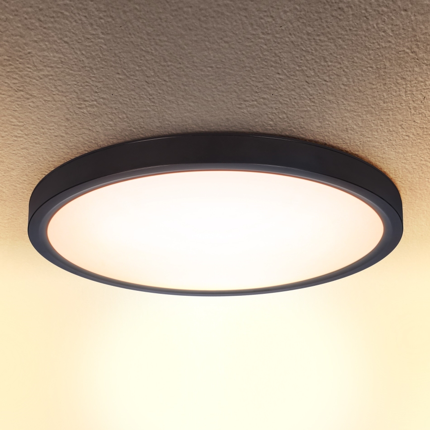 Brilagi - LED Stropní svítidlo ESTELA LED/18W/230V pr. 30 cm černá