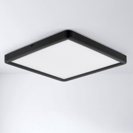 Brilagi - LED Stropní svítidlo ESTELA SQUARE LED/24W/230V 31x31 cm černá