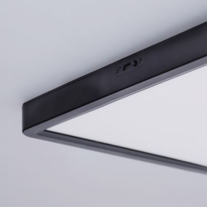 Brilagi - LED Stropní svítidlo ESTELA SQUARE LED/24W/230V 31x31 cm černá