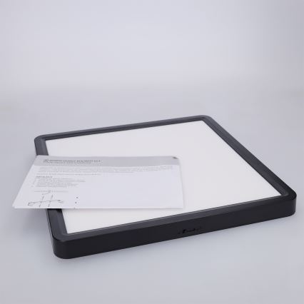 Brilagi - LED Stropní svítidlo ESTELA SQUARE LED/24W/230V 31x31 cm černá