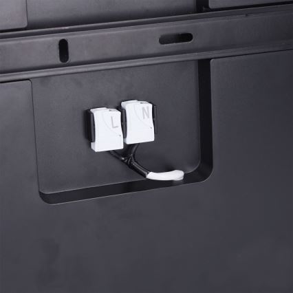 Brilagi - LED Stropní svítidlo ESTELA SQUARE LED/24W/230V 31x31 cm černá