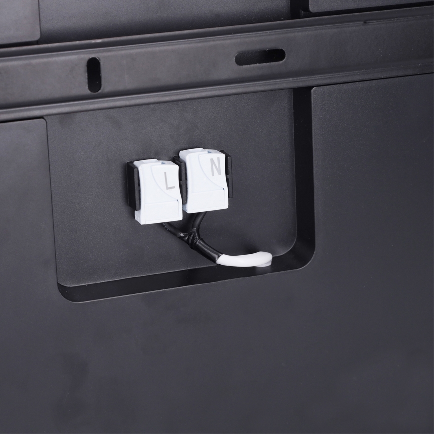 Brilagi - LED Stropní svítidlo ESTELA SQUARE LED/24W/230V 31x31 cm černá