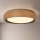 Brilagi - LED Stropní svítidlo FLOCO LED/24W/230V pr. 30 cm dekor dřeva/černá