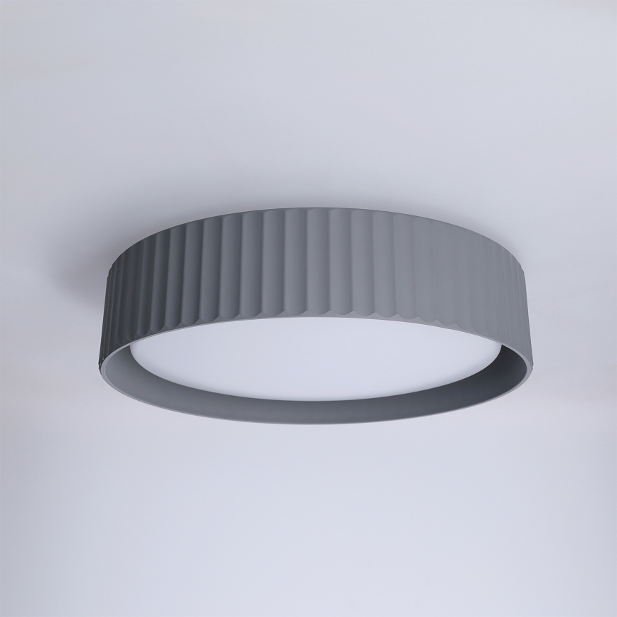 Brilagi - LED Stropní svítidlo LUCIA LED/24W/230V pr. 31 cm šedá