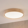 Brilagi - LED Stropní svítidlo MANAROLA PLAIN LED/24W/230V 3000K pr. 41 cm dub