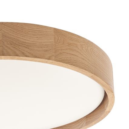 Brilagi - LED Stropní svítidlo MANAROLA PLAIN LED/24W/230V 3000K pr. 41 cm dub