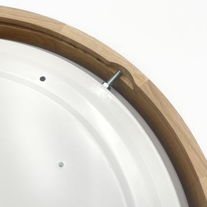 Brilagi - LED Stropní svítidlo MANAROLA PLAIN LED/24W/230V 3000K pr. 41 cm dub