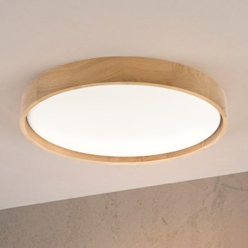 Brilagi - LED Stropní svítidlo MANAROLA PLAIN LED/36W/230V 3000K pr. 48 cm dub