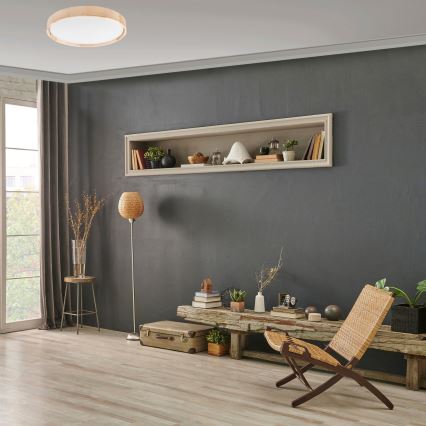 Brilagi - LED Stmívatelné stropní svítidlo MANAROLA SMART LED/36W/230V 2700-6500K pr. 51 cm Wi-Fi + DO Tuya