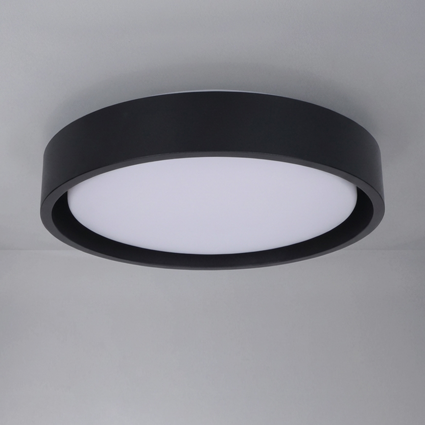 Brilagi - LED Stropní svítidlo MATTEO LED/24W/230V pr. 31 cm černá