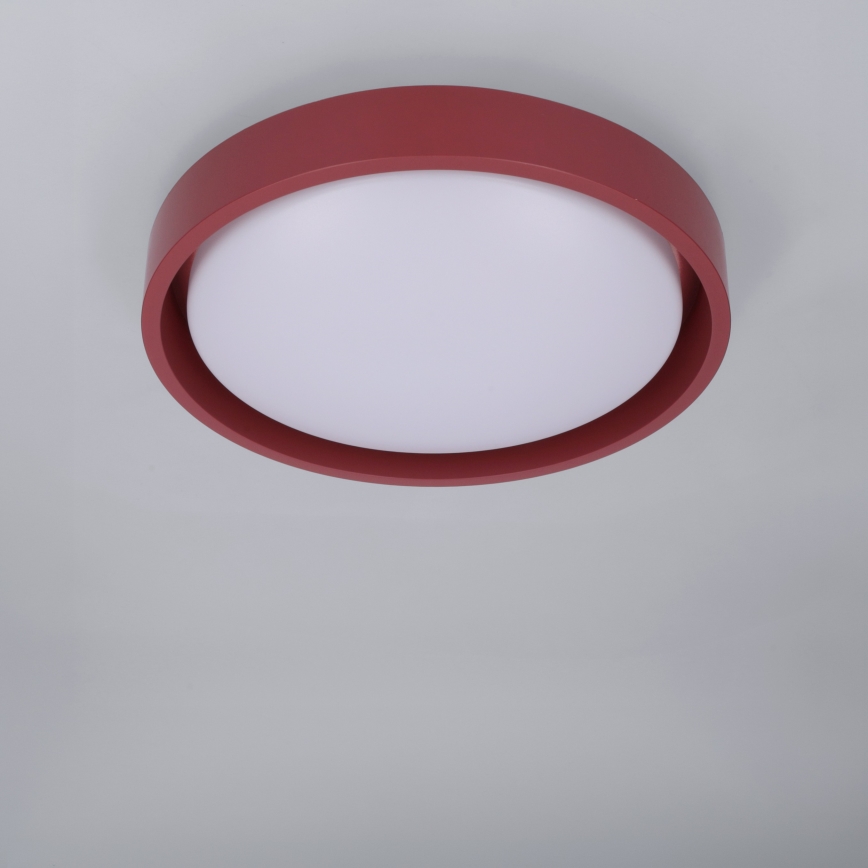 Brilagi - LED Stropní svítidlo MATTEO LED/24W/230V pr. 31 cm červená
