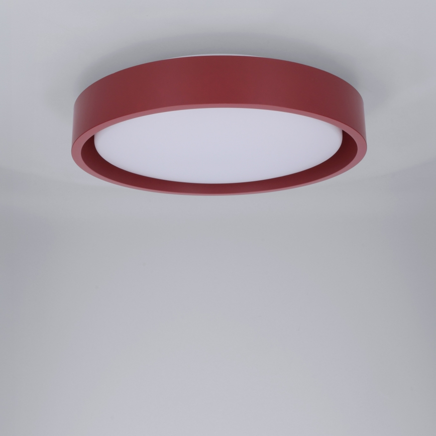 Brilagi - LED Stropní svítidlo MATTEO LED/24W/230V pr. 31 cm červená