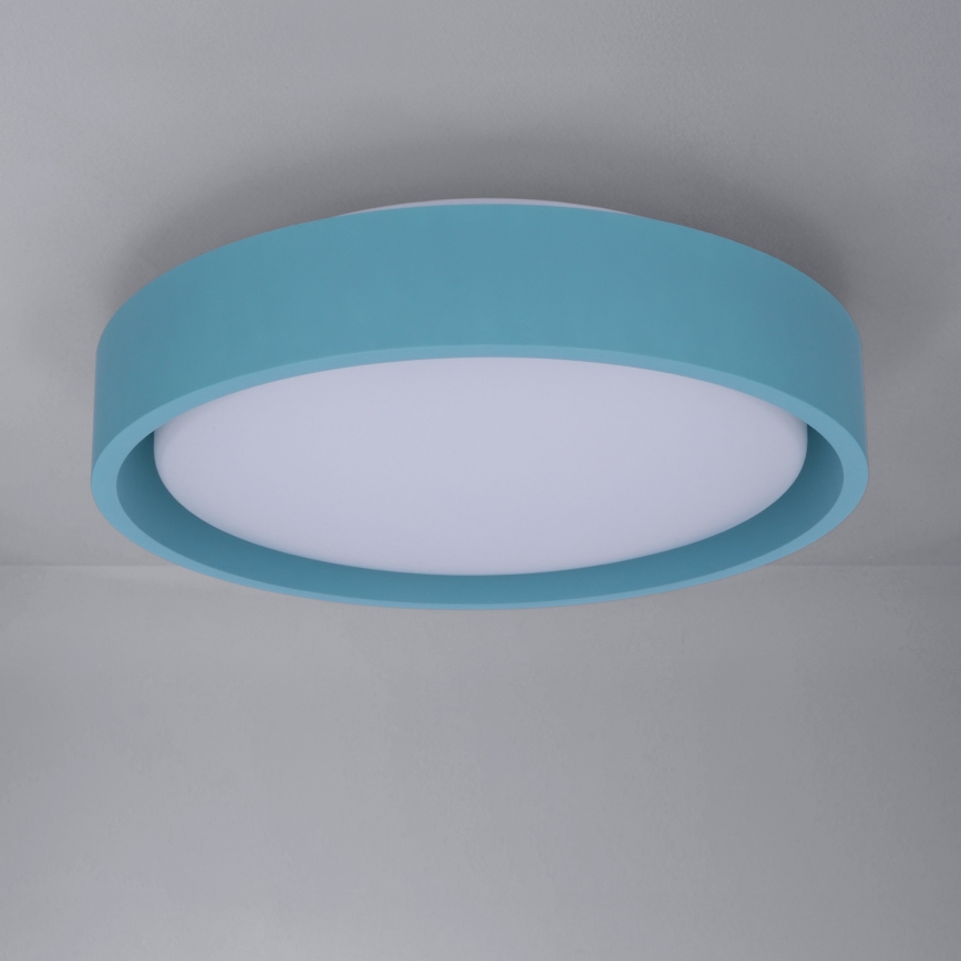 Brilagi - LED Stropní svítidlo MATTEO LED/24W/230V pr. 31 cm tyrkysová