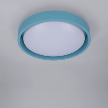 Brilagi - LED Stropní svítidlo MATTEO LED/24W/230V pr. 31 cm tyrkysová