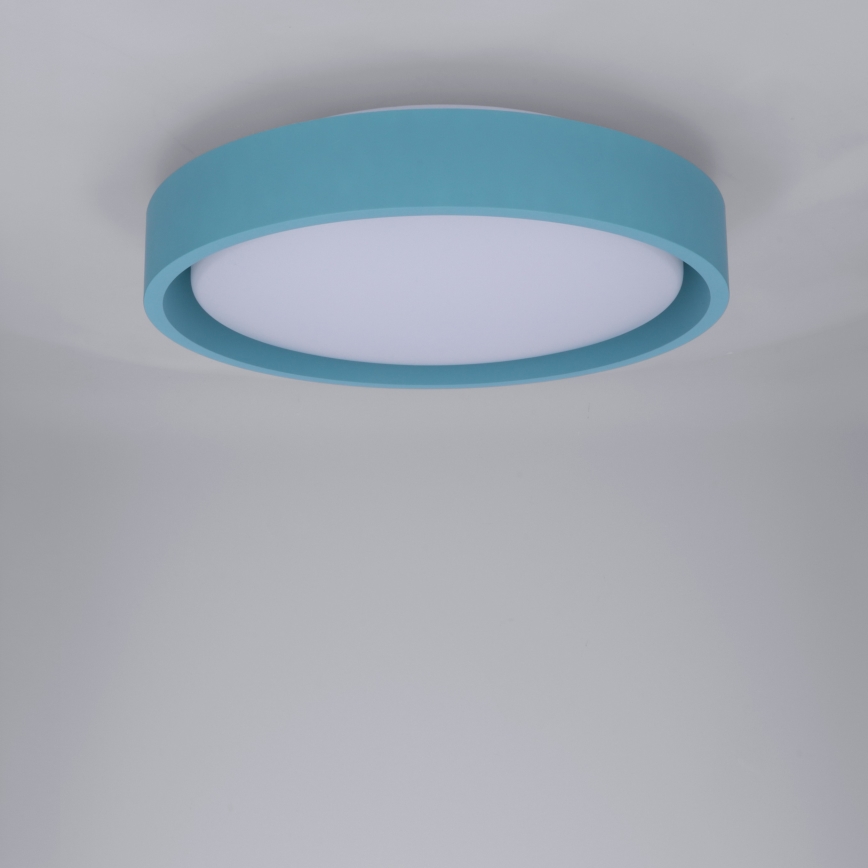 Brilagi - LED Stropní svítidlo MATTEO LED/24W/230V pr. 31 cm tyrkysová