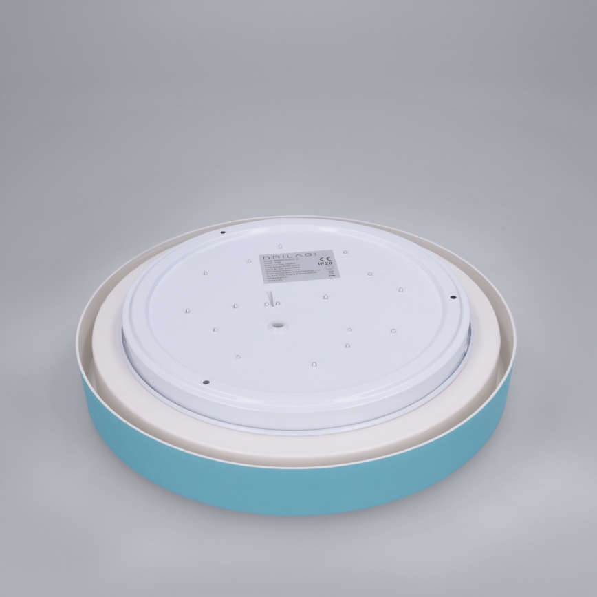 Brilagi - LED Stropní svítidlo MATTEO LED/24W/230V pr. 31 cm tyrkysová