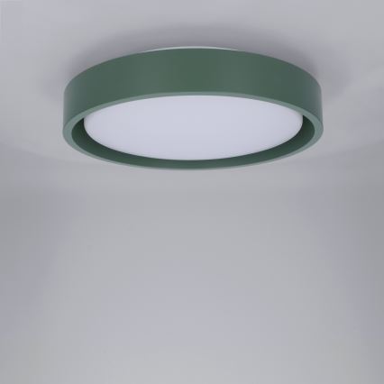 Brilagi - LED Stropní svítidlo MATTEO LED/24W/230V pr. 31 cm zelená