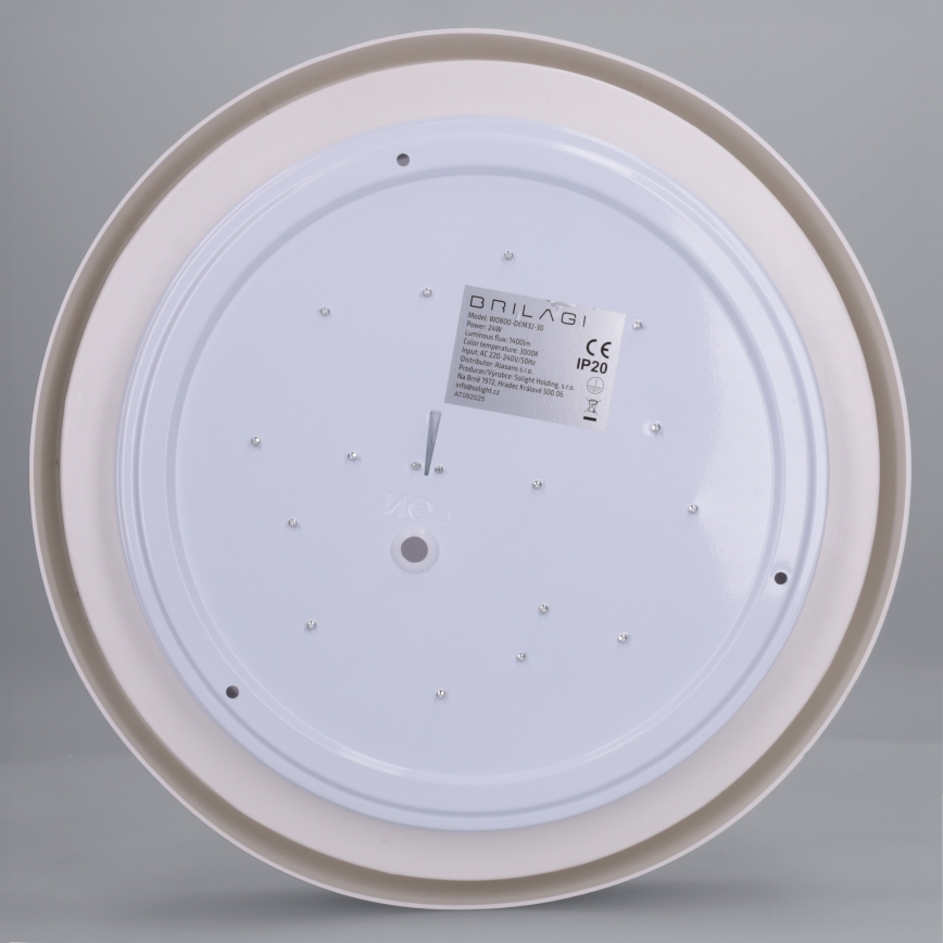 Brilagi - LED Stropní svítidlo MATTEO LED/24W/230V pr. 31 cm zelená