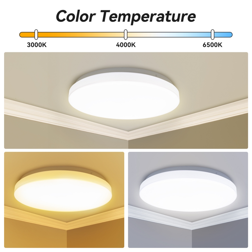 Brilagi - LED Stropní svítidlo MILKY WAY LED/24W/230V 3000/4000/6500K pr. 38 cm