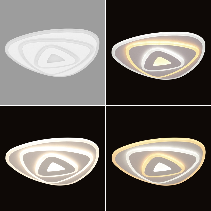 Brilagi - LED Stmívatelné stropní svítidlo MODERN MINI LED/45W/230V 3000/4000/6000K 30x30 cm + dálkové ovládání