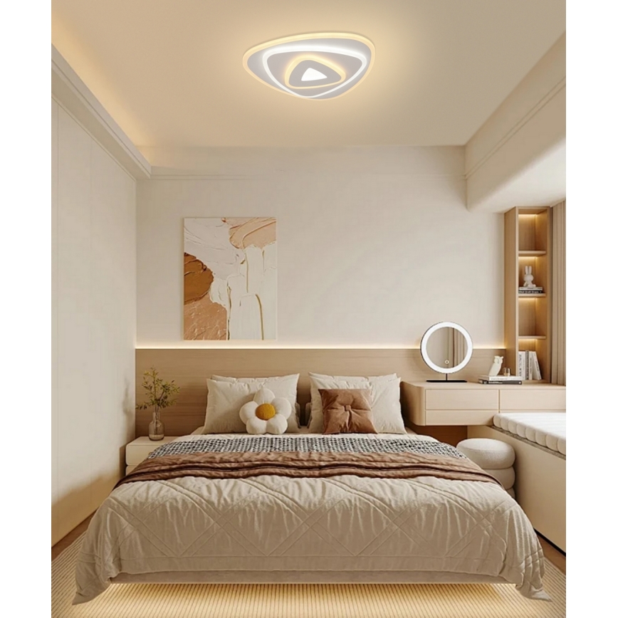 Brilagi - LED Stmívatelné stropní svítidlo MODERN MINI LED/45W/230V 3000/4000/6000K 30x30 cm + dálkové ovládání
