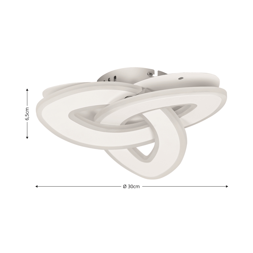 Brilagi - LED Stmívatelné stropní svítidlo MODERN MINI LED/49W/230V 3000/4000/6000K 30x30 cm + dálkové ovládání