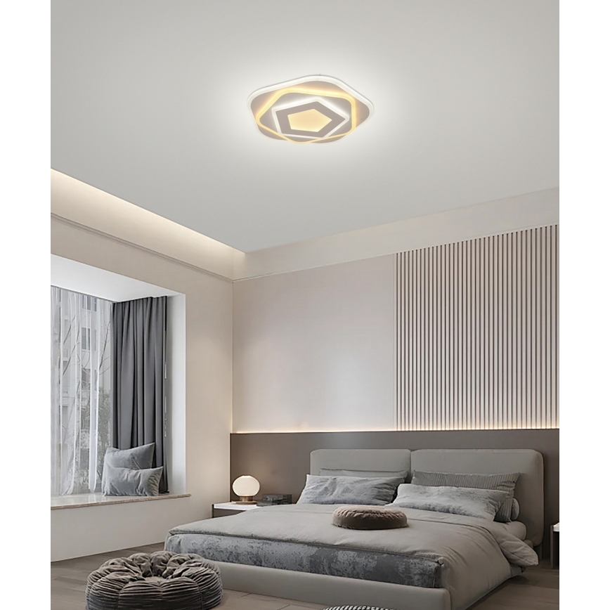 Brilagi - LED Stmívatelné stropní svítidlo MODERN MINI LED/53W/230V 3000/4000/6000K + dálkové ovládání