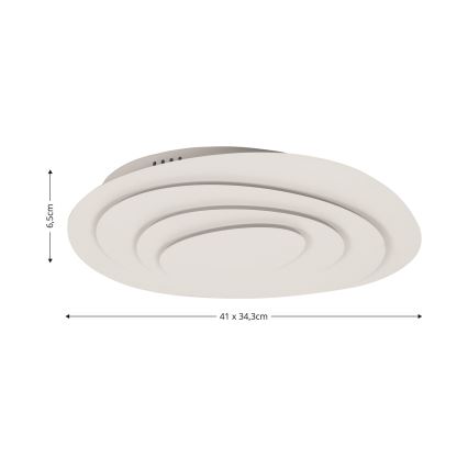 Brilagi - LED Stmívatelné stropní svítidlo MODERN MINI LED/65W/230V 3000/4000/6000K 41x34,3 cm + dálkové ovládání
