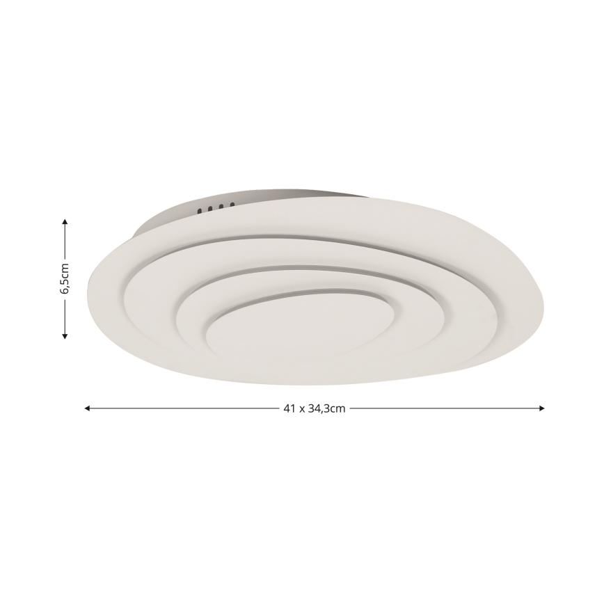 Brilagi - LED Stmívatelné stropní svítidlo MODERN MINI LED/65W/230V 3000/4000/6000K 41x34,3 cm + dálkové ovládání