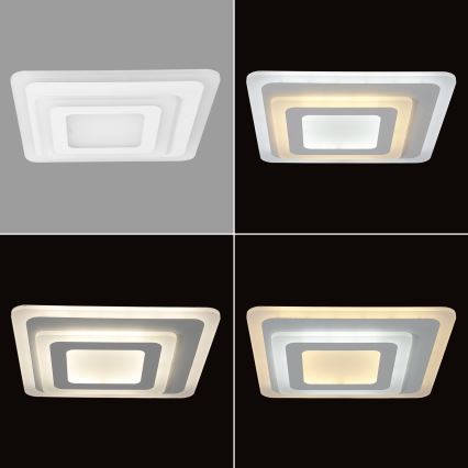 Brilagi - LED Stmívatelné stropní svítidlo MODERN MINI LED/65W/230V 3000-6000K 37x37 cm + dálkové ovládání