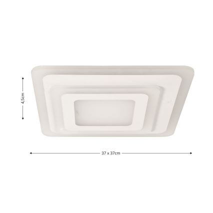 Brilagi - LED Stmívatelné stropní svítidlo MODERN MINI LED/65W/230V 3000-6000K 37x37 cm + dálkové ovládání