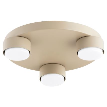 Brilagi - LED Stropní svítidlo MONO 3xGX53/12W/230V pr. 30 cm béžová