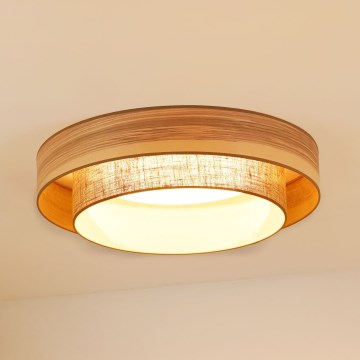 Brilagi - LED Stropní svítidlo MONTANA BOHO LED/26W/230V pr. 60 cm hnědá