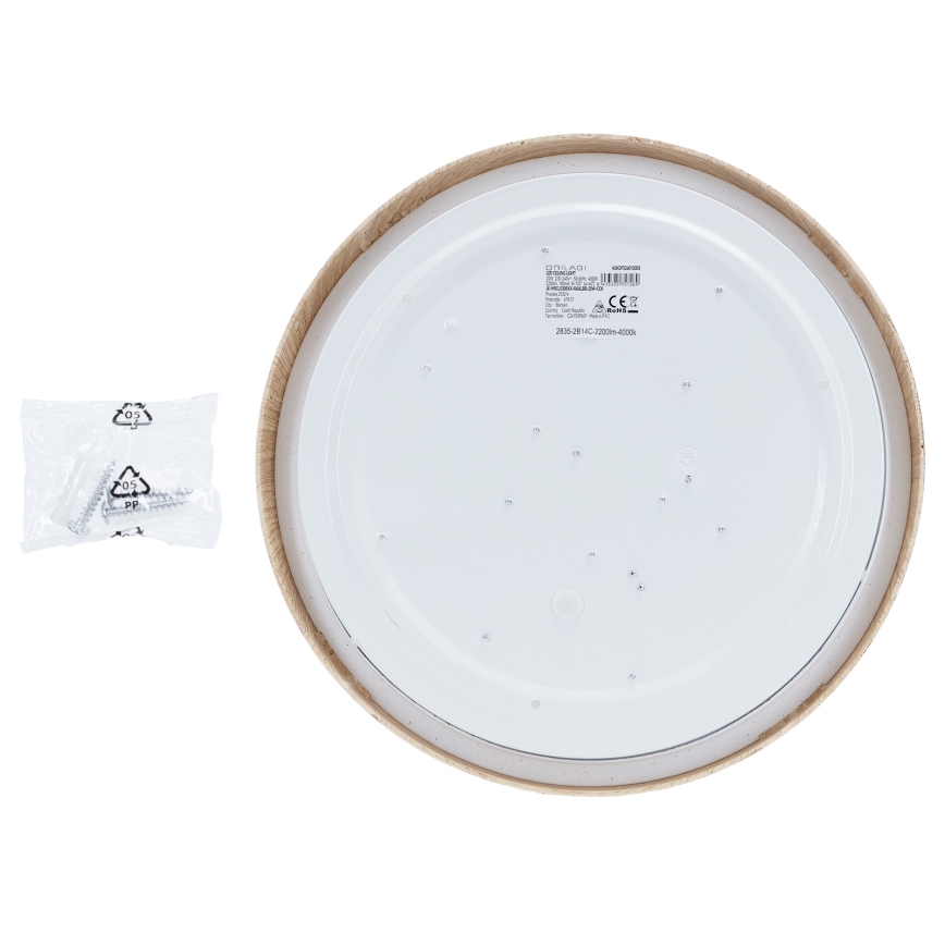Brilagi - LED Stropní svítidlo NATURA LED/20W/230V 3000K pr. 33,7 cm