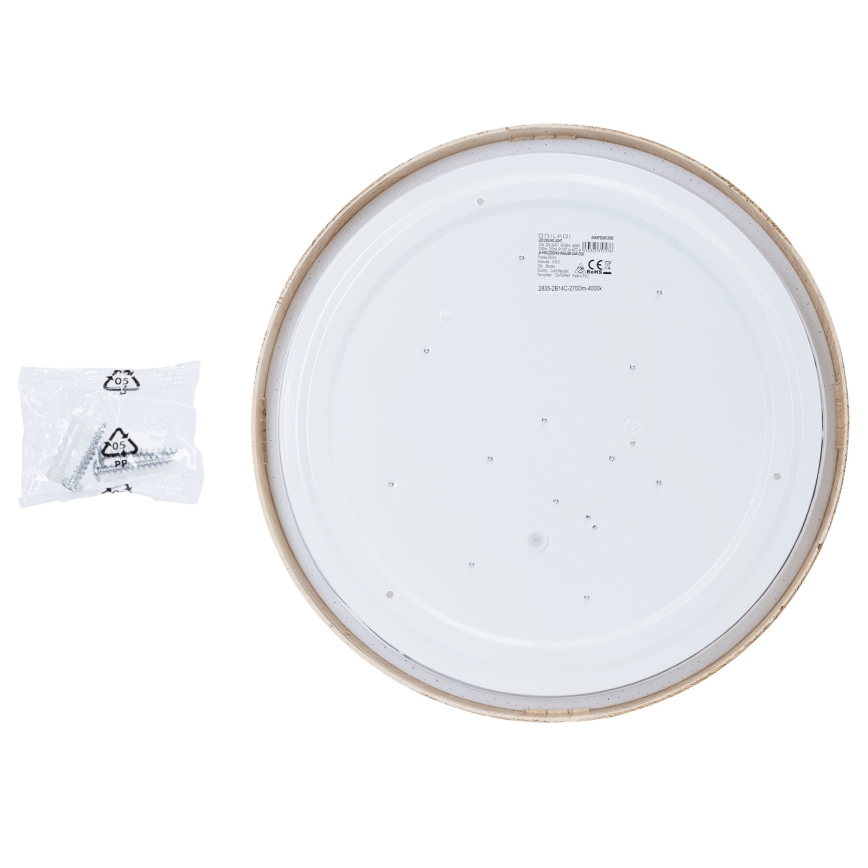 Brilagi - LED Stropní svítidlo NATURA LED/24W/230V 3000K pr. 38,3 cm