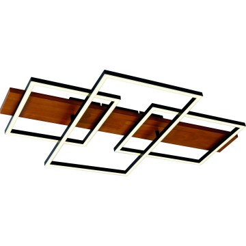Brilagi - LED Stropní svítidlo PLANK LED/35W/230V 4000K 55x90 cm dřevo