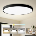 Brilagi - LED Stropní svítidlo POOL LED/180W/230V 3000/4000/6000K pr. 120 cm černá