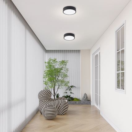 Brilagi - LED Stropní svítidlo POOL LED/18W/230V 3000/4000/6000K pr. 20 cm černá
