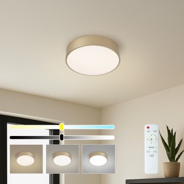 Brilagi - LED Stropní svítidlo POOL LED/24W/230V 3000/4000/6000K pr. 20 cm zlatá