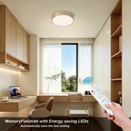 Brilagi - LED Stropní svítidlo POOL LED/24W/230V 3000/4000/6000K pr. 20 cm zlatá