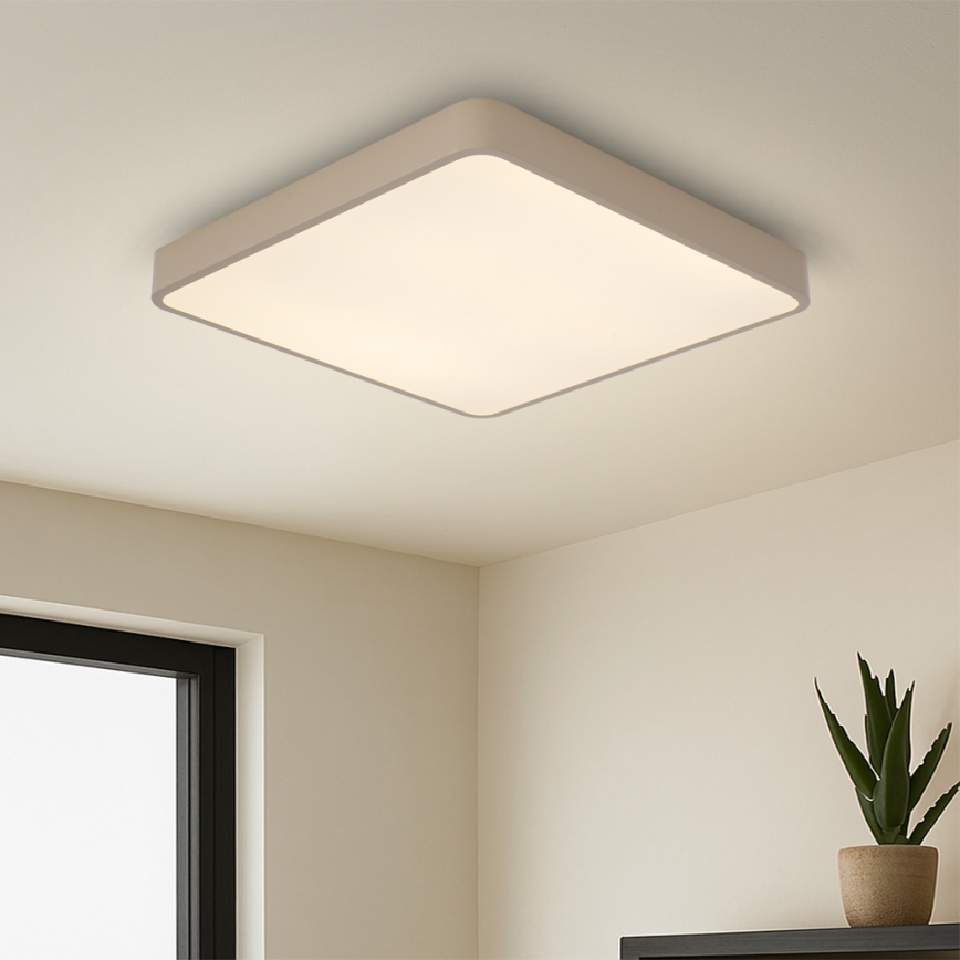 Brilagi - LED Stropní svítidlo POOL LED/36W/230V 3000/4000/6000K 40x40 cm béžová