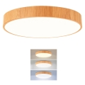 Brilagi - LED Stropní svítidlo POOL LED/36W/230V 3000/4000/6000K pr. 30 cm dekor dřeva